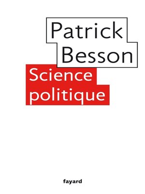 cover image of Science politique